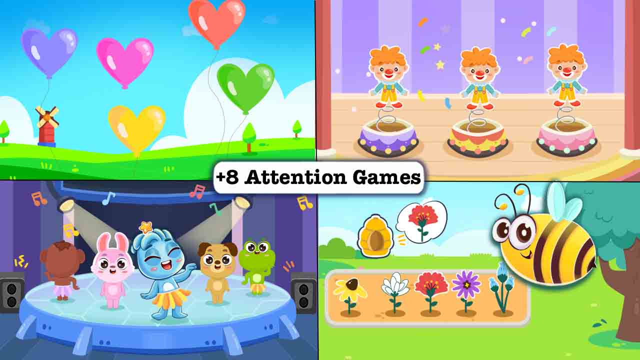 attention games for kids 3 year old