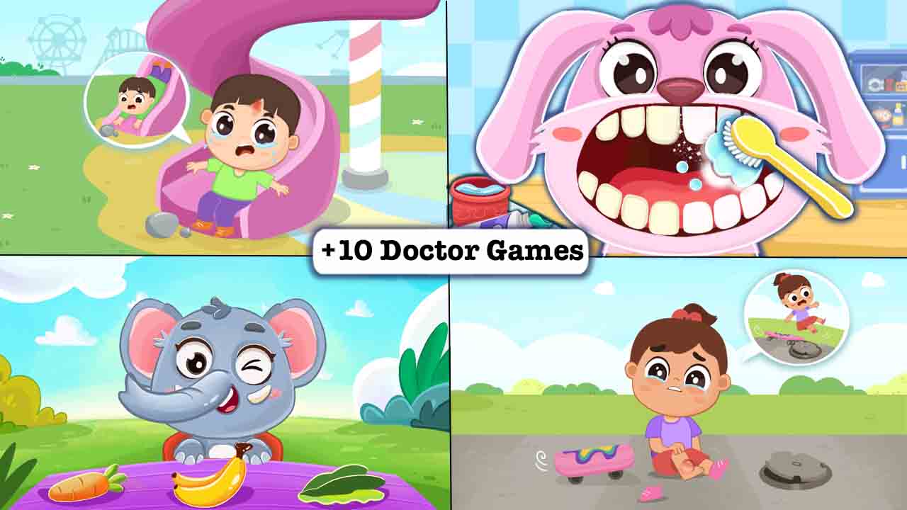 fun games foe 3 years old kis