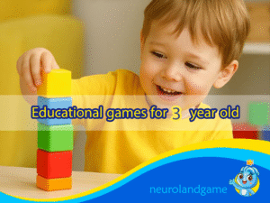 games for 3 year old