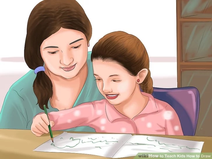 آموزش نقاشی به کودکان- مرحله 3