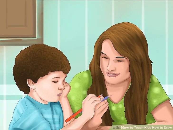 آموزش نقاشی به کودکان- مرحله 5