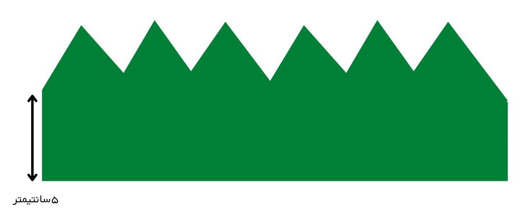 الگو تاج هندوانه