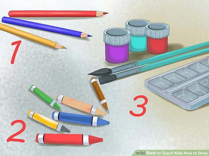 نقاشی با مواد مختلف
