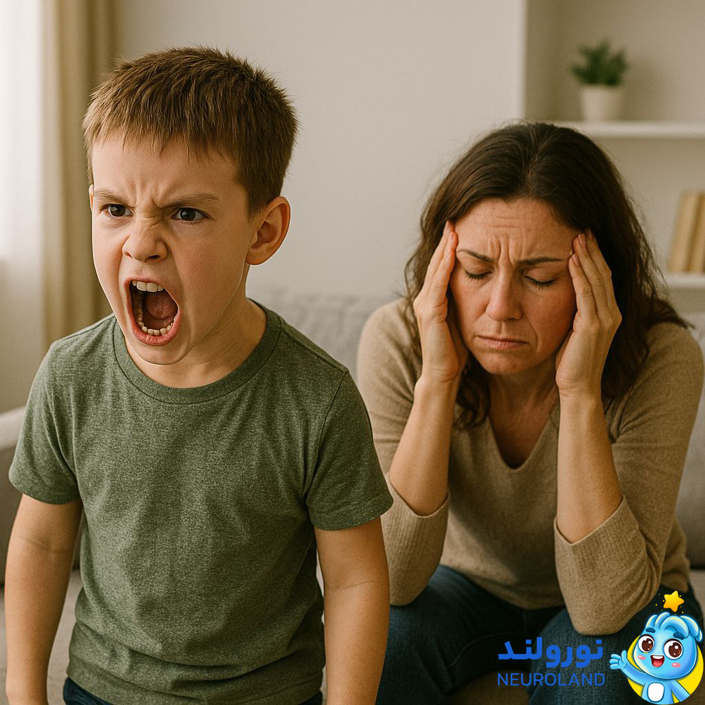 پرخاشگری کودکان 